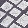 Fingerinspire Glitter Hotfix Rhinestone(Hot Melt Adhesive On The Back) DIY-FG0001-45-5