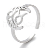 304 Stainless Steel Constellation Rings for Women RJEW-U024-01P-07-1