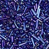 Electroplate Glass Seed Beads GLAA-SZC0007-01B-2