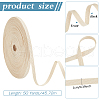 50 Yards Cotton Ribbon OCOR-WH0101-22A-2