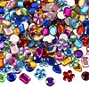 Flat Back & Back Plated Acrylic Rhinestone Cabochons MACR-TA0001-62A-1