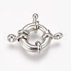 Brass Spring Ring Clasps KK39-2