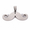 201 Stainless Steel Enamel Pendants STAS-S110-075F-2