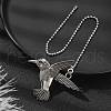 Humming Bird Tibetan Style Alloy Ceiling Fan Pull Chain Extenders FIND-JF00114-2