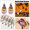 HOBBIESAY 15 Colors HalloweenGlass Seed Beads SEED-HY0001-17A-7