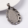 316 Surgical Stainless Steel Enamel Big Pendants STAS-L184-114-2