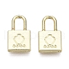 Rack Plating Alloy Pendants PALLOY-T091-08KCG-NR-1