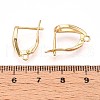 Brass Hoop Earring Finding KK-N261-35G-3