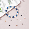 DICOSMETIC 50Pcs 5 Colors 304 Stainless Steel Beads STAS-DC0002-02-4