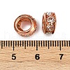 Brass Rhinestone Beads KK-U071-02C-01RG-3