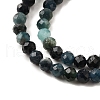 Natural Blue Tourmaline Beads Strands G-G259-D10-3mm-4