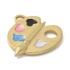 304 Stainless Steel Enamel Pendants STAS-L277-04G-2