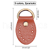 CHGCRAFT Genuine Leather Bag Accessories FIND-CA0001-60-2