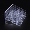 Makeup Cosmetic Storage Holder Clear Plastic Lisptick Stand Display Trays C050Y-3
