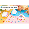  200Pcs Transparent Acrylic Beads MACR-TA0001-36-17