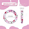 5Pcs Ring Food Grade Eco-Friendly Silicone Focal Beads JX893H-2