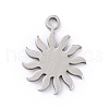 Non-Tarnish 201 Stainless Steel Pendants STAS-K003-10P-2
