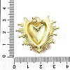 Brass Enamel Pendants KK-B136-08G-4