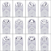 Iron Metal Stamps AJEW-BC0005-77D-4