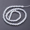 Glass Beads Strands X-GR4mm01Y-AB-3