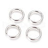 Tarnish Resistant 304 Stainless Steel Hoop Earrings X-EJEW-P177-P-06-2