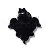 Ghost with Black Cat Alloy Enamel Brooch JEWB-E034-02EB-01-2