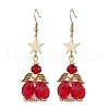 Angel Star Handmade Glass Seed Beads & Glass Dangle Earrings for Women EJEW-MZ00393-05-2