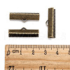 Iron Ribbon Crimp Ends E182Y-NFAB-3