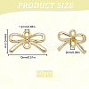 SUNNYCLUE 60Pcs Alloy Links Connectors FIND-SC0010-15-2