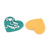 Opaque Acrylic Pendants BACR-N003-01-2