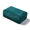 Rectangle Iron Covered with Velvet Jewelry Set Storage Boxes CON-K002-05C-2