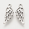 Tibetan Style Alloy Charms Y-TIBEP-S315-02AS-RS-1