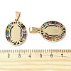 201 Stainless Steel Pendants STAS-V005-04G-3