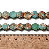 Synthetic Imperial Jasper Beads Strands G-Q050-B01-02-4