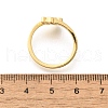Brass Cuff Rings for Women RJEW-U044-H-5