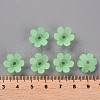 Frosted Acrylic Bead Caps MACR-S371-07A-733-4