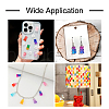 45Pcs 9 Colors Transparent Resin Cabochons CRES-TA0001-19-9