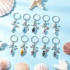 Handmade Porcelain Keychains KEYC-JKC01254-1