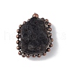 Natural Smoky Quartz Pendants G-F739-10R-04-2