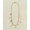 Mother's Day Jewellery Brass & Natural Baroque Pearl Keshi Pearl Pendant Necklaces for Women FS-WG8C333-08-2