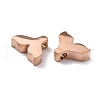 Ion Plating(IP) 304 Stainless Steel Charms STAS-F271-11RG-3