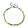 Polyester Cord Braided Bracelet Makings MAK-Z003-01P-31-1