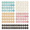 Golden Plated Alloy Enamel Charms ENAM-SZ0001-02G-2