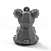 PVC Faceted Cartoon Koala Pendants FIND-B002-11-3