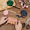   20Yards 4 Colors Single Face Velvet Ribbon SRIB-PH0001-46C-3