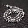 Imitate Austrian Crystal Glass Round Bead Strands GLAA-F030-6mm-01-2