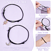 80Pcs Waxed Polyester Cord Bracelet Bracelet Makings AJEW-UN00015-5