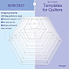 BENECREAT Acrylic Transparent Pressure Plate DIY-BC0001-51-7