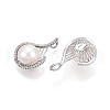 Natural Cultured Freshwater Pearl Pendants PEAR-N020-07P-2