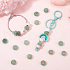 SOFPLATE 20Pcs Natural Green Aventurine European Beads G-SP0001-01B-06-4